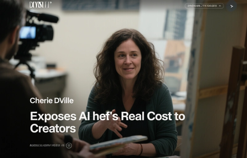 Cherie DeVille Exposes AI Theft's Real Cost to Creators