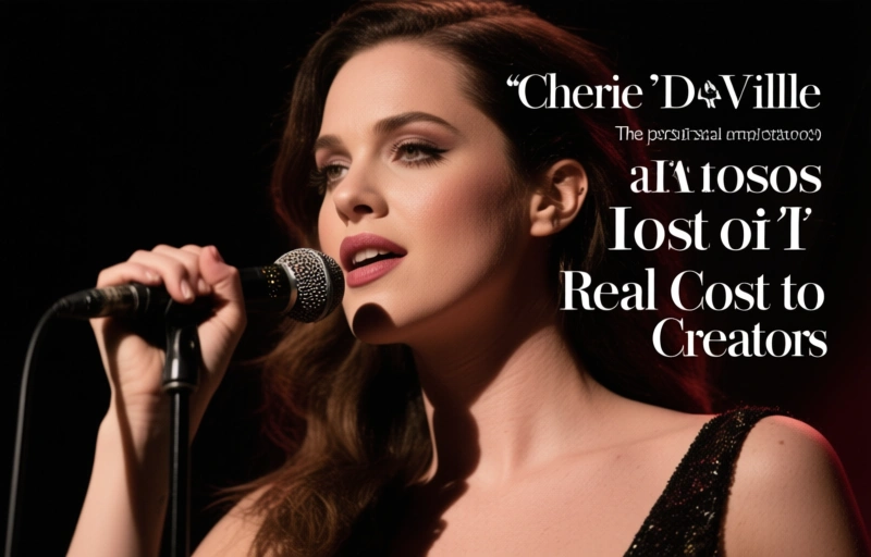 Visual representation of Cherie DeVille Exposes AI Theft's Real Cost to Creators