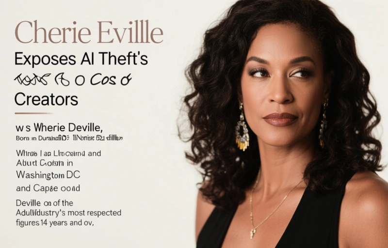 Visual representation of Cherie DeVille Exposes AI Theft's Real Cost to Creators