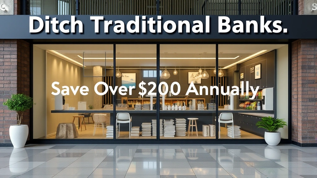 Ditch Traditional Banks, Save Over $200 Annually
