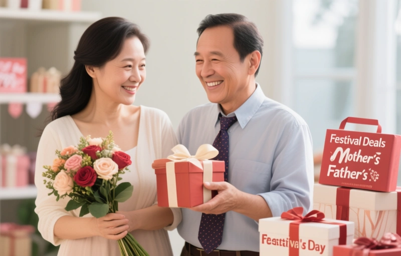 Visual representation of Festival Deals for Mother’s and Father’s Day