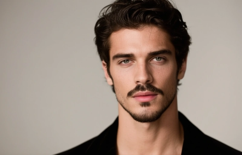 Visuelle Darstellung von Französischer Model Ugo Marchal