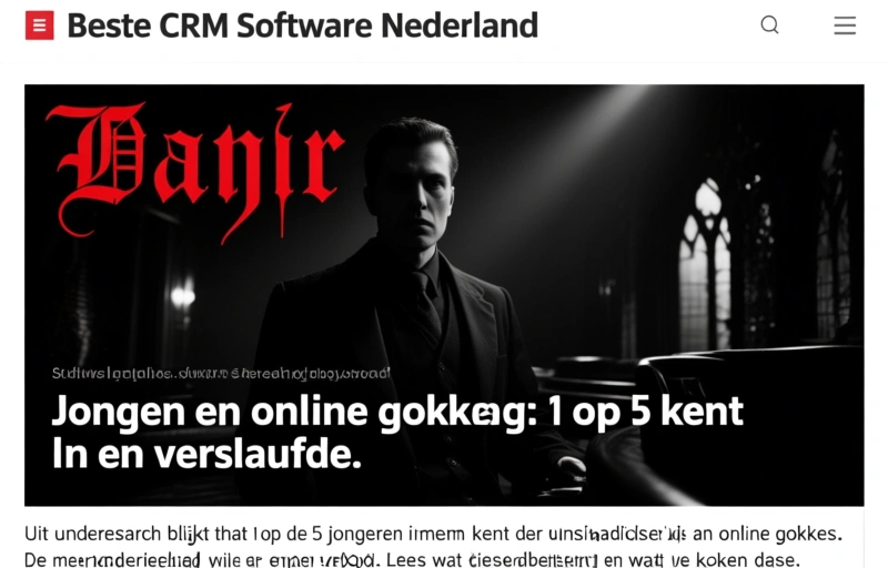 Jongeren en online gokken: 1 op 5 kent een verslaafde
