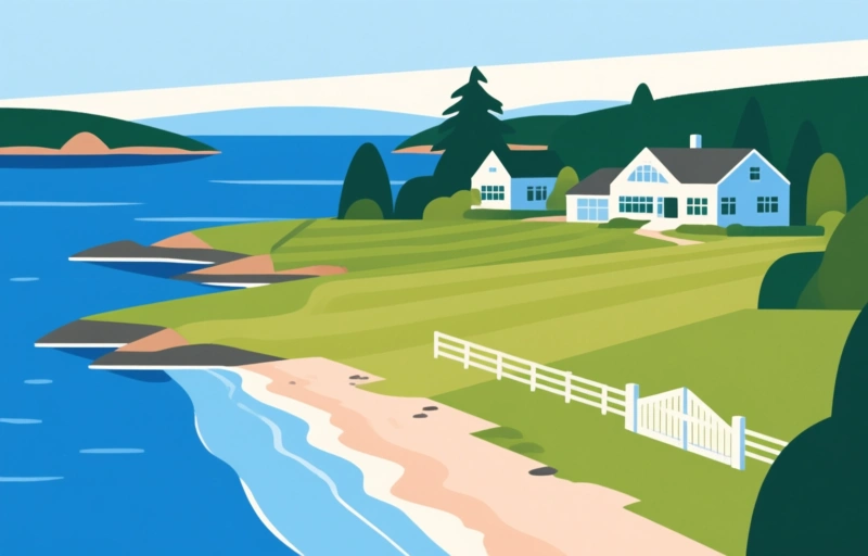 Halftide Farms: A 90-Acre Waterfront Legacy on San Juan Island