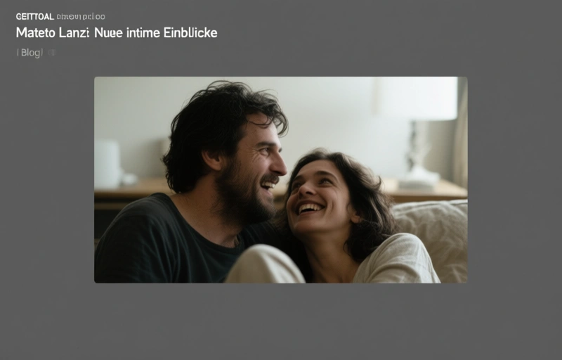 Mateo Lanzi: Neue intime Einblicke