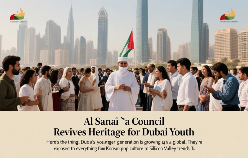 Visual representation of Al Sana'a Council Revives Heritage for Dubai Youth