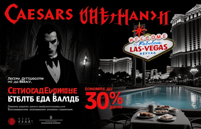 Летние скидки Caesars Entertainment в Лас-Вегасе