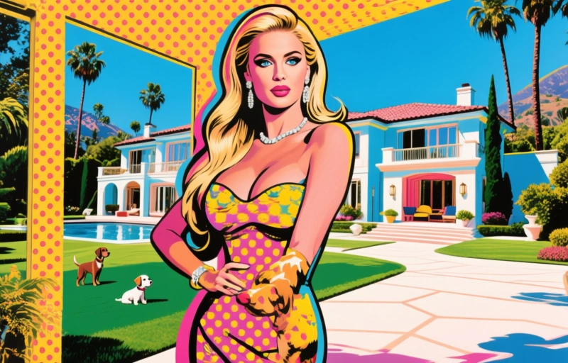 Paris Hilton bouwt een droomhondenvilla voor haar viervoeters
