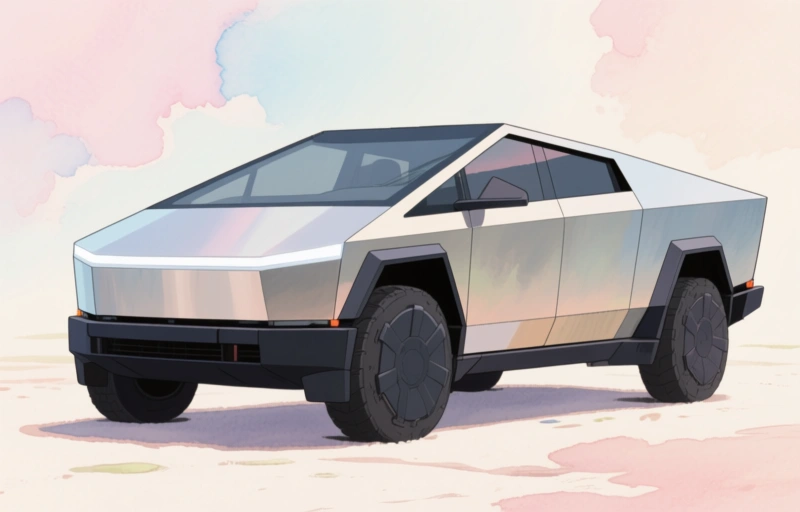 Visual representation of Tesla Recalls Cybertruck Over Wheel Safety Issue