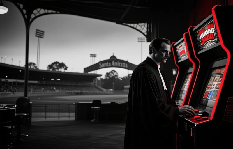 Santa Anita Park sleept Californië voor de rechter om gokmachines