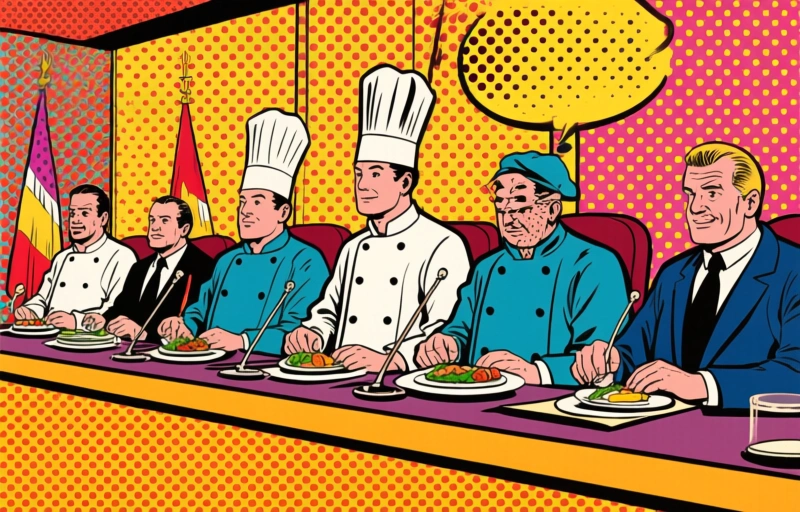 Representación visual de Batalla de Pizzerías en Las Vegas