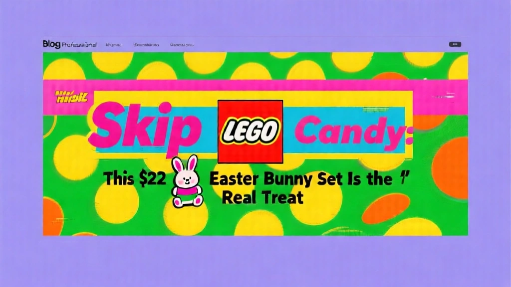 Skip the Candy: This $22 LEGO Easter Bunny Set Is the Real Treat