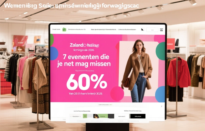 Visuele weergave van Zalando kortingscode 2026