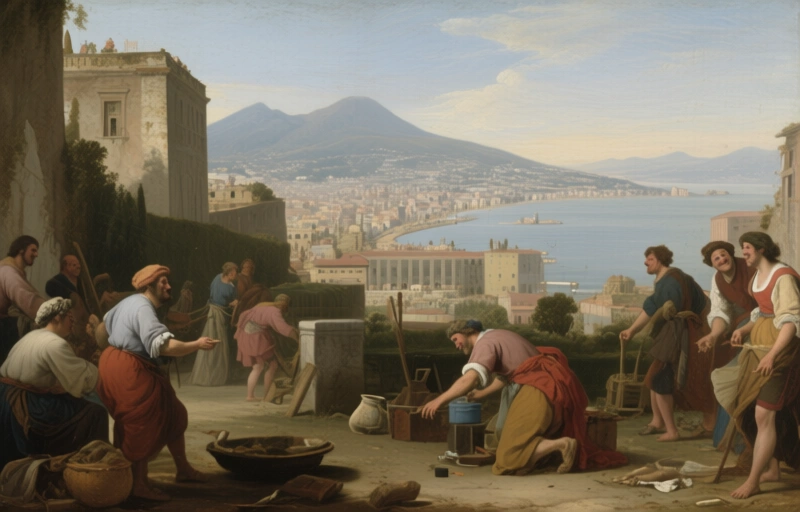 Decoding Jan van Stinemolen's Panorama of Naples (1582)