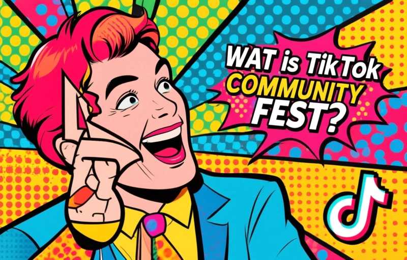 Visuele weergave van TikTok Community Fest 2026