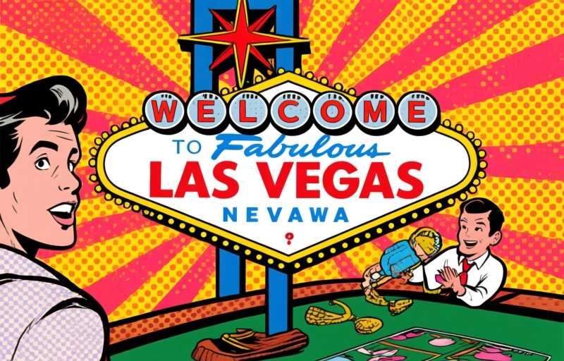 Visuaalinen esitys aiheesta Onko Las Vegasin onni kääntymässä?