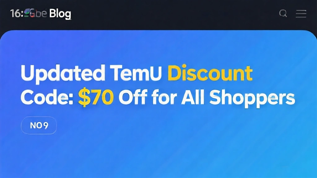 Updated TemU Discount Code: $70 Off for All Shoppers