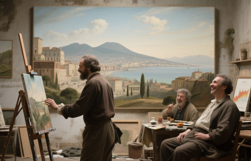 Jan van Stinemolen: The Lost Artist Behind Naples' Panoramic View