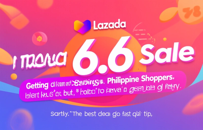 Visual representation of Lazada 6.6 Sale