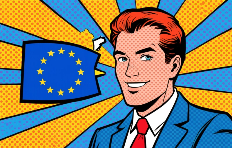 Visual representation of EU firms warm to China amid export tensions