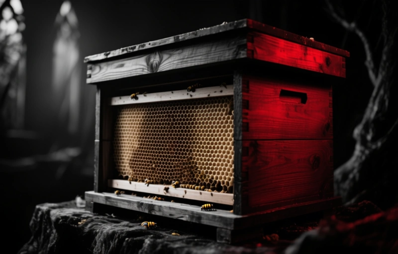 Cedar Beehive Brood Box: Wax-Coated Wooden Hive Guide