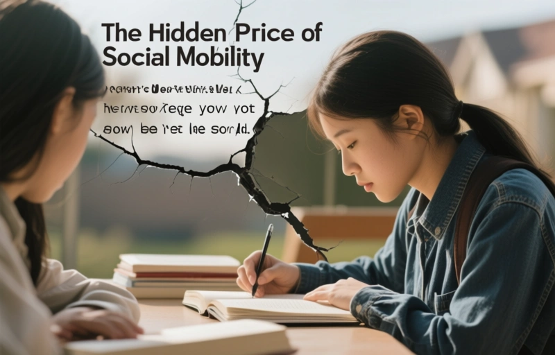 Visual representation of The Hidden Price of Social Mobility