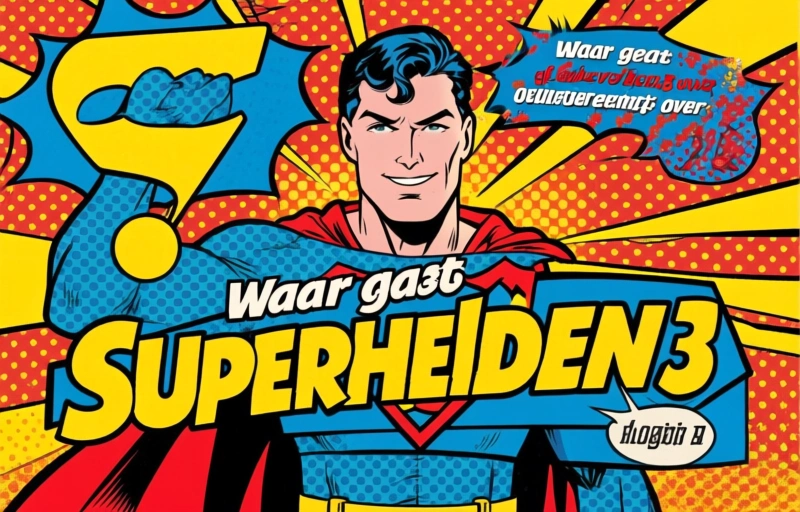 Visuele weergave van Superhelden 3