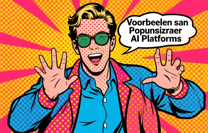 Visuele weergave van AI Beleggen Platforms