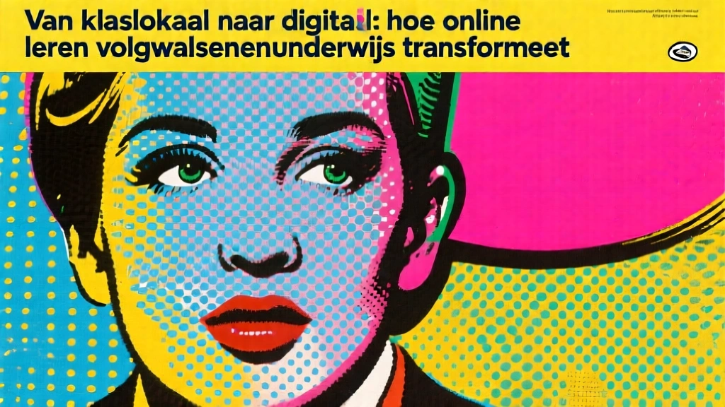 Van klaslokaal naar digitaal: hoe online leren volwassenenonderwijs transformeert