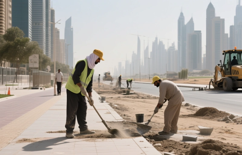 Dubai's 2026 Sidewalk Maintenance: 970,000 Sq Ft Upgrade