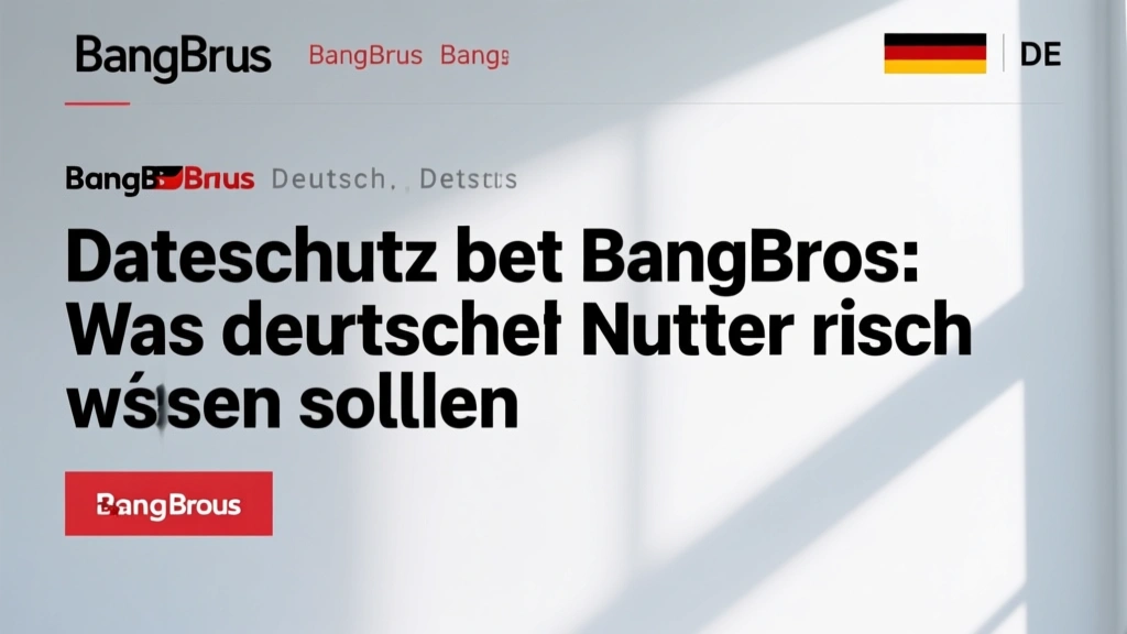 Datenschutz bei BangBros: Was deutsche Nutzer wirklich wissen sollten