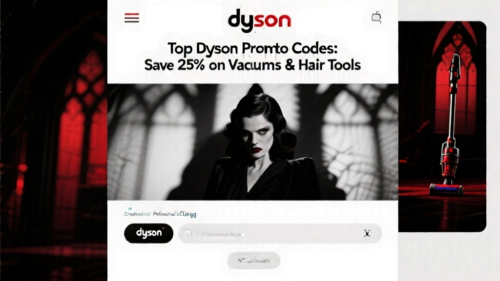 Top Dyson Promo Codes: Save 25% on Vacuums & Hair Tools