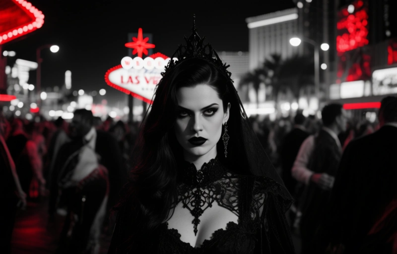 Visuelle Darstellung von Sicherheit in Las Vegas