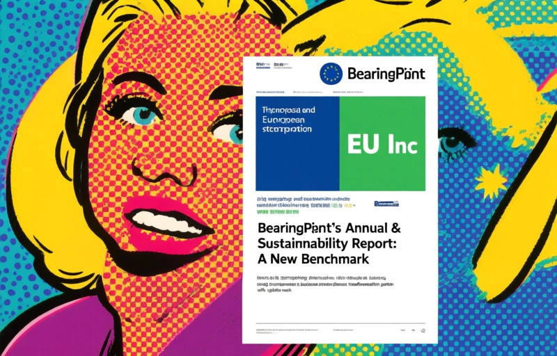 BearingPoint's Annual & Sustainability Report: A New Benchmark