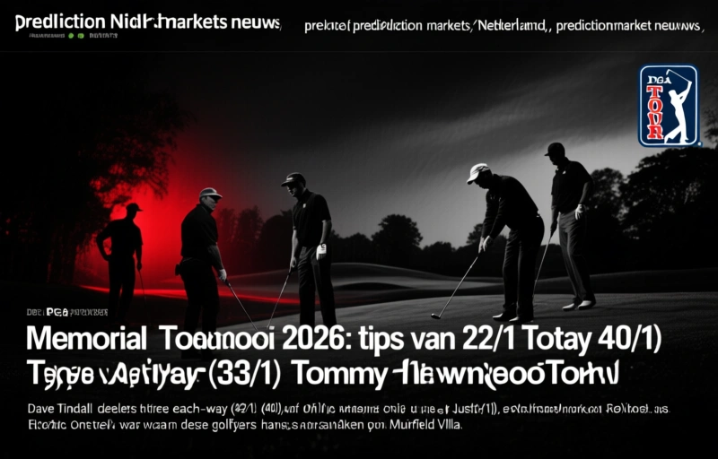 Memorial Toernooi 2026: tips van 22/1 tot 40/1