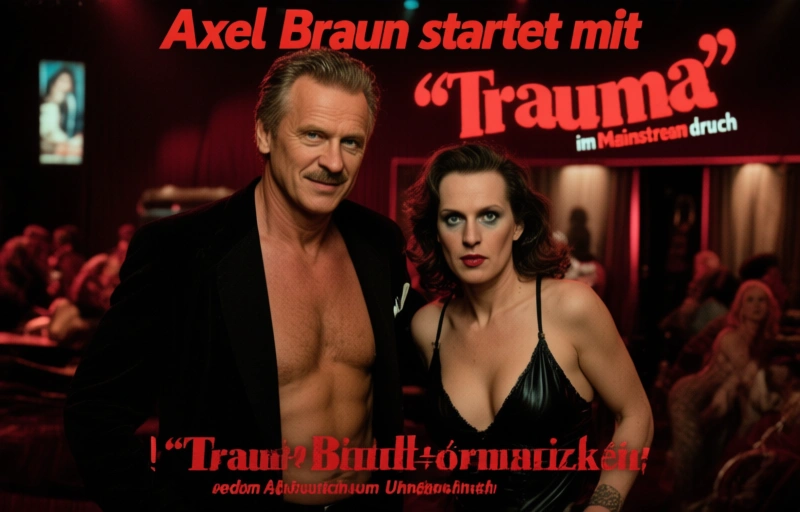 Visuelle Darstellung von Axel Braun startet mit 'Trauma' im Mainstream durch