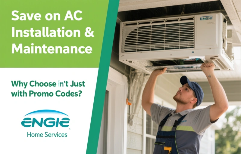 Visual representation of Save on AC Installation & Maintenance with ENGIE Promo Codes