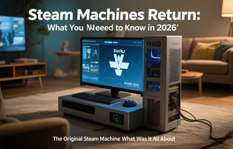 Visual representation of Steam Machines Return