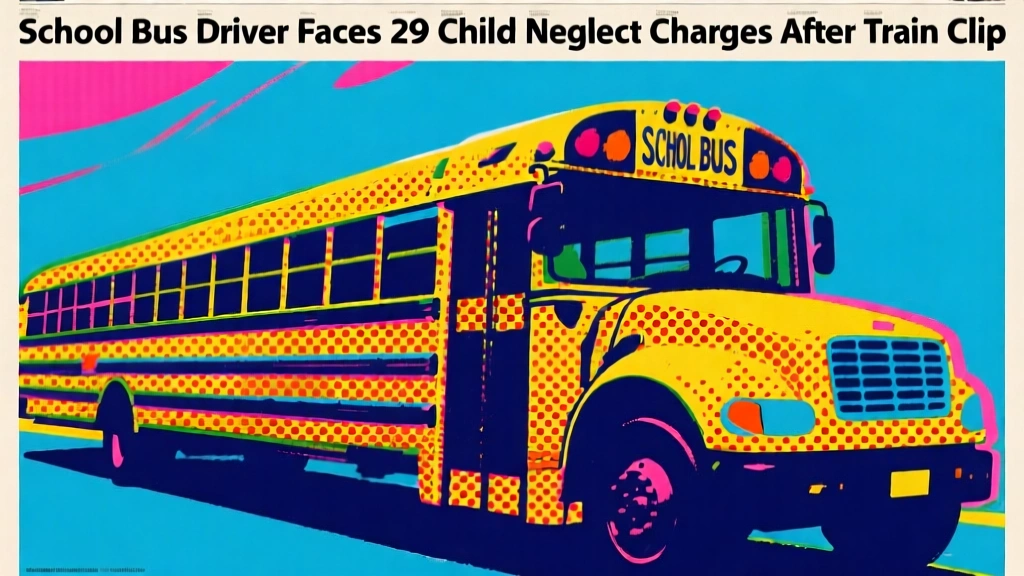 School Bus Driver Faces 29 Child Neglect Charges After Train Clip