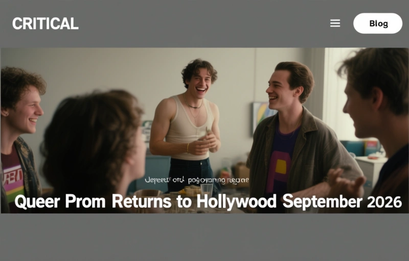 Queer Prom Returns to Hollywood September 2026