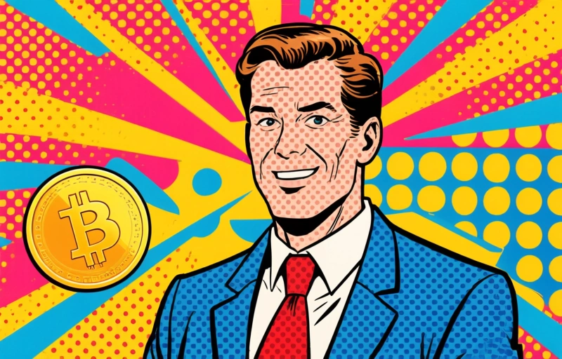 Visuele weergave van Bitcoin daalt met risico-activa door geopolitieke spanning