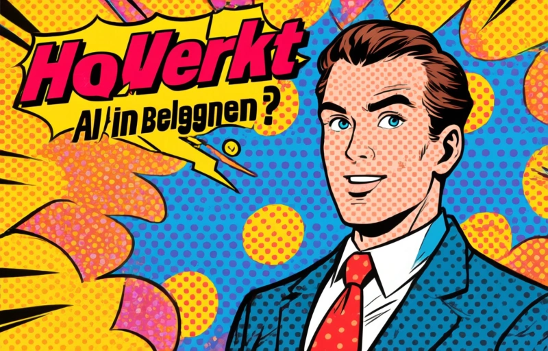 Visuele weergave van Beleggen in AI