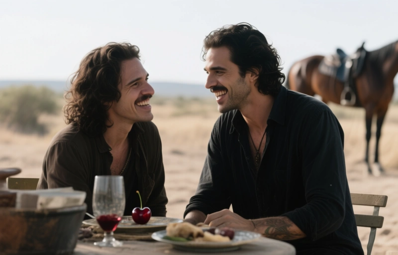 Intime Begegnung: Charlie Cherry & Luciano bei Raging Stallion