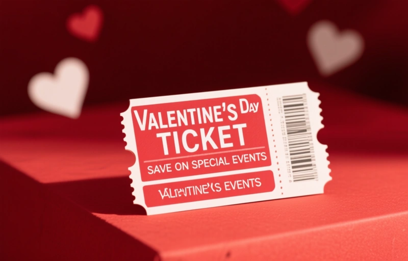 Visual representation of Valentine's Day Ticket Deals