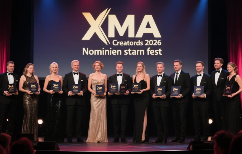 Visuelle Darstellung von XMA Creator Awards 2026
