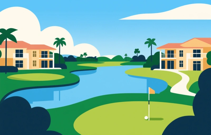 Stunning Golf View Condo in PGA National's Ryder Cup Villas