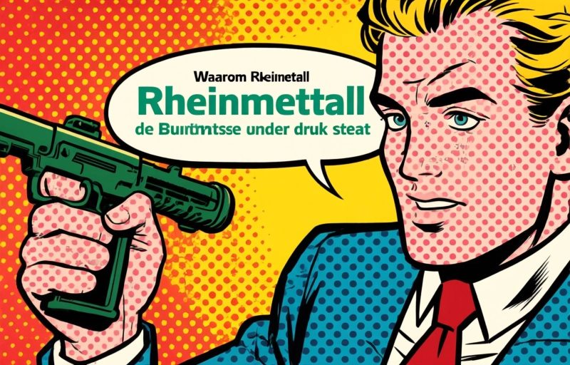 Visuele weergave van Rheinmetall verliest trouwe investeerder na koersdaling van 20%