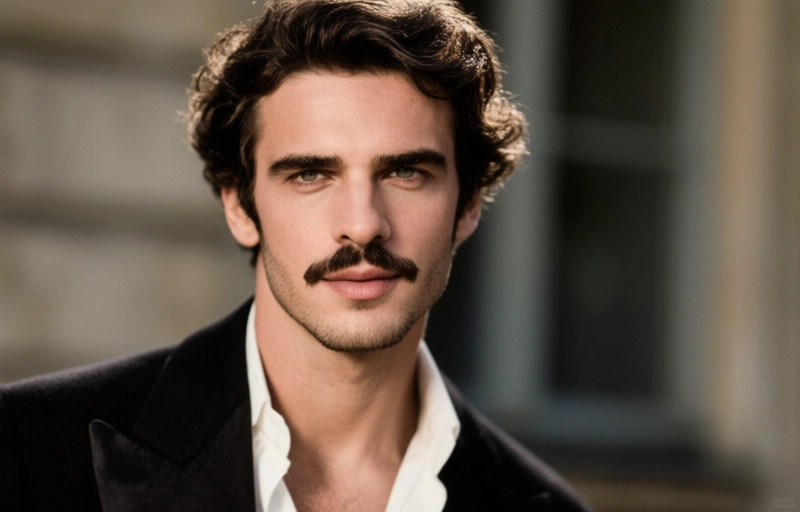 Visuelle Darstellung von Französischer Model Ugo Marchal