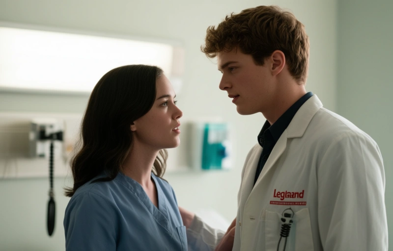 Visuelle Darstellung von Legrand Wolf besamt Grayson Cole bei Freshmen Physicals