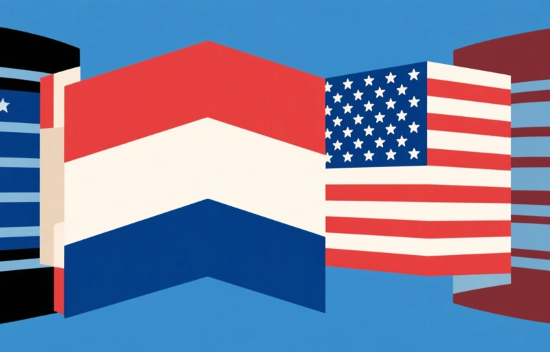 Visuele weergave van Trump kiest loyalist als spionnenbaas